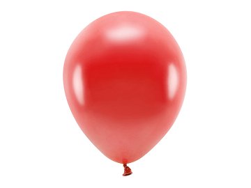 Eco Balloons 30cm metallic, red (1 pkt / 100 pc.)