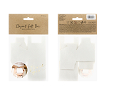 Boxes Thank you, white, 6x3.5x5.5cm (1 pkt / 10 pc.)