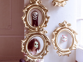 Foil Balloon Frame, 78x95 cm, gold