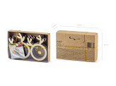 Wooden rings for napkins Reindeers, natural wood (1 pkt / 6 pc.)