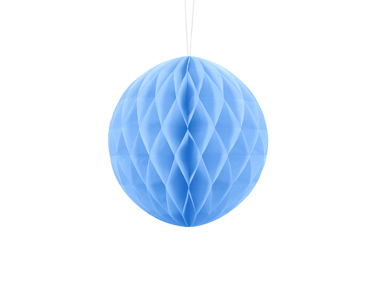 Honeycomb Ball, light blue, 20cm