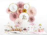 Cupcake toppers Love, gold, 13cm (1 pkt / 6 pc.)