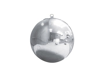 Inflatable Mirror Ball, silver, approx. 60 cm