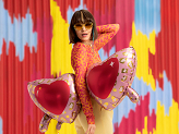 Foil balloon Heart glasses, 115,5x52 cm, mix