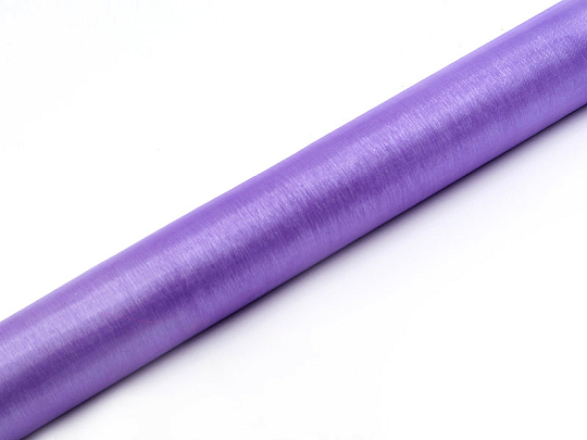 Organza Plain, lilac, 0.36 x 9m (1 pc. / 9 lm)