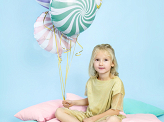 Foil Balloon Candy, 35cm, mint
