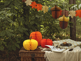 Honeycomb Pumpkins, 18-30cm, mix (1 pkt / 3 pc.)