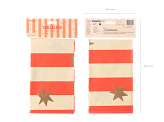 Paper Tablecloth Stars and Stripes, mix, 180 x 120 cm