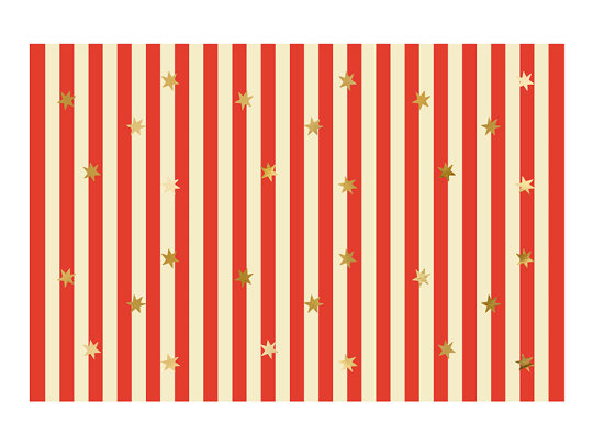 Paper Tablecloth Stars and Stripes, mix, 180 x 120 cm