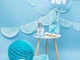 Party horns, sky-blue (1 pkt / 6 pc.)