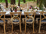 Table numbers - bottles hangers, 8x18.5cm (1 pkt / 10 pc.)
