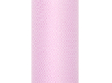 Tulle Plain, light pink, 0.15 x 9m (1 pc. / 9 lm)