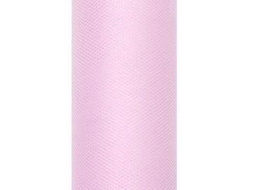 Tulle Plain, light pink, 0.15 x 9m (1 pc. / 9 lm)