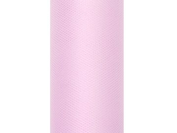 Tulle Plain, light pink, 0.15 x 9m (1 pc. / 9 lm)