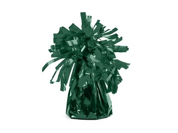 Foil balloon weight, dark green