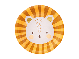 Plates Leo, mix, 18 cm (1 pkt / 6 pc.)