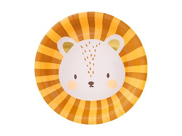 Plates Leo, mix, 18 cm (1 pkt / 6 pc.)