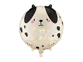 Foil balloon tablet Happy Birthday, 35x35 cm, mix