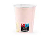 Cups Leaves, light pink, 220ml (1 pkt / 6 pc.)
