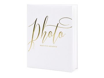 Photo album Precious moments, 20x24.5cm, white, 22 pages
