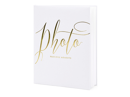 Photo album Precious moments, 20x24.5cm, white, 22 pages