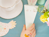 Boxes Rabbits, mix, 7,2x26,5x7,2 cm (1 pkt / 6 pc.)
