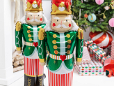 Standing foil balloon Nutcracker, 34x85cm, mix