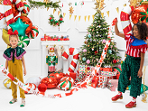 Standing foil balloon Nutcracker, 34x85cm, mix