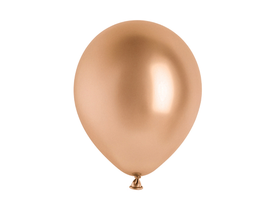 Glossy Balloons 30cm, rose gold (1 pkt / 10 pc.)