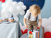 Gift bag Airplane, 10x35.5x24 cm, mix