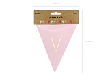 Bunting Valentines, mix, 2.1 m