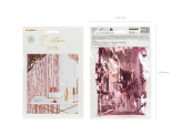 Party curtain, rose gold, 100x200cm