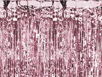 Party curtain, rose gold, 100x200cm