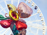 Foil balloon Ring, 60x95cm, mix