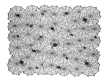 Spider Web Tablecloth, 135x180cm