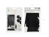 Party curtain, black, 100x200cm