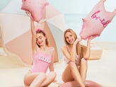 Foil Balloon Swimsuit, 46x76 cm, mix