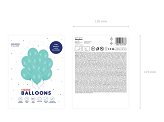 Strong Balloons 27cm, Pastel Mint Green (1 pkt / 10 pc.)