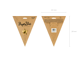 Paper star, 30cm, gold
