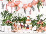 Decorative cake boxes - Thank you, rose gold, 14x8.5x14cm (1 pkt / 10 pc.)