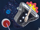 Paper plates Space Party - Rocket, 21.5x29.5cm. (1 pkt / 6 pc.)
