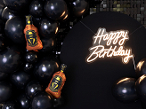 Foil balloon for garlands Whisky, 27 x 12 cm