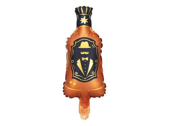 Foil balloon for garlands Whisky, 27 x 12 cm