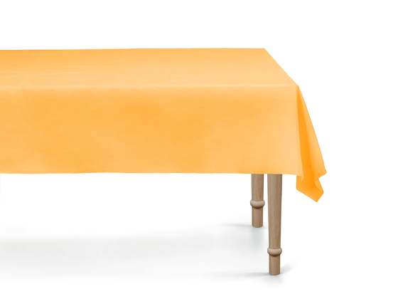 Tablecloth, 137x183 cm, light orange