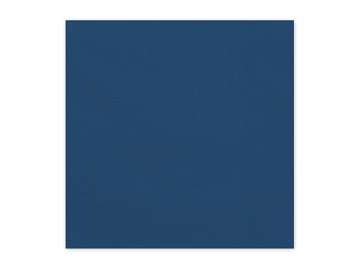 Paper Napkins, dark blue, 33x33 cm (1 pkt / 6 pc.)