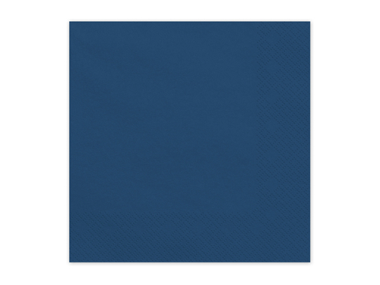 Paper Napkins, dark blue, 33x33 cm (1 pkt / 6 pc.)
