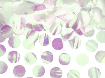 Confetti Circles, iridescent, 15g