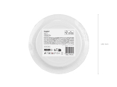 Paper Plates, light pink, 18 cm (1 pkt / 6 pc.)
