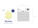 Strong Balloons 27cm, Pastel Light Yellow (1 pkt / 10 pc.)
