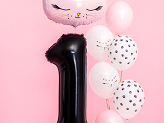Foil Balloon Number ''1'', 86cm, black